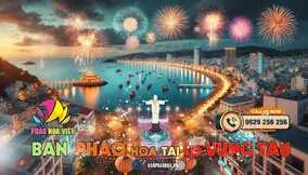 Bán Pháo Hoa Tại Thành Phố Vũng Tàu – Lung Linh Sắc Màu Lễ Hội Biển