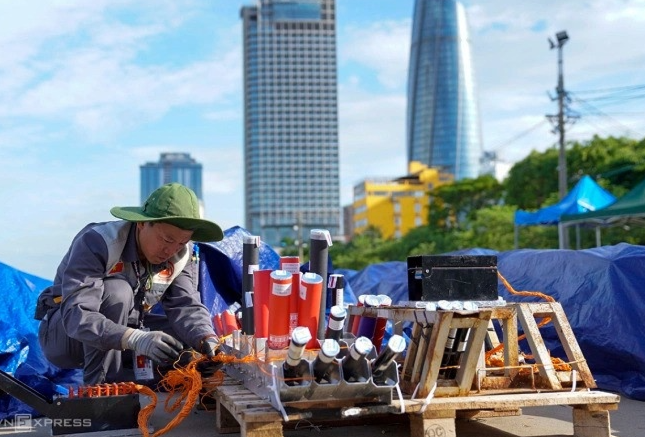 Hành trình đến ứng viên vô địch của đội pháo hoa Bộ Quốc phòng