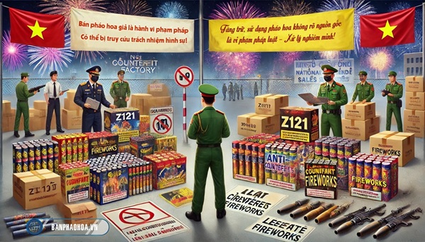 Cảnh Báo: Nguy Cơ Mua Phải Pháo Hoa Giả Trên Mạng Xã Hội