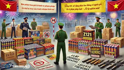 Cảnh Báo: Nguy Cơ Mua Phải Pháo Hoa Giả Trên Mạng Xã Hội