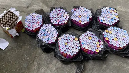 Bắt giữ 5 tạ pháo hoa nổ nhập lậu tại biên giới tỉnh Quảng Ninh