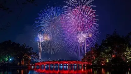 Cả nước rực rỡ: 34 tỉnh thành đồng loạt bắn pháo hoa mừng Quốc Khánh