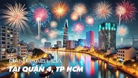 Bán pháo hoa Bộ Quốc Phòng tại Quận 4 TPHCM