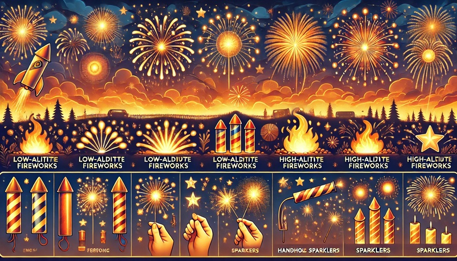 Kiến Thức Cơ Bản Về Các Loại Pháo Hoa Bạn Cần Biết