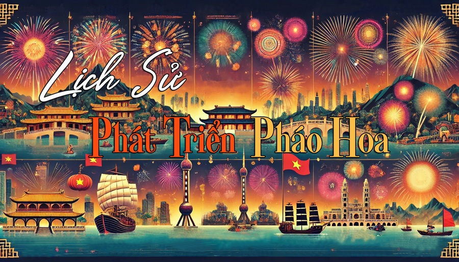 Tìm Hiểu Lịch Sử Phát Triển Pháo Hoa Từ Trung Hoa Đến Việt Nam