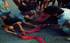 Mức độ nguy hiểm của pháo nổ đối với trẻ em