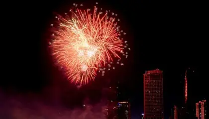 Nam Định tổ chức bắn pháo hoa Tết Nguyên 2024