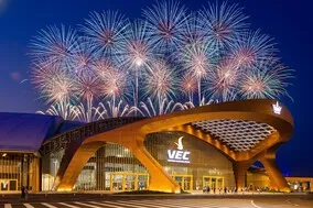 Ngày 4/11/2025 Hà Nội bắn pháo hoa tại Trung tâm Triển lãm Quốc gia