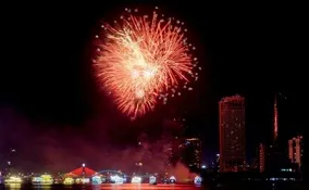 Nam Định tổ chức bắn pháo hoa Tết Nguyên 2024