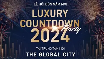 The Global City tổ chức bắn pháo hoa tầm cao tại TP HCM