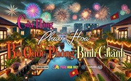 Cửa hàng bán pháo hoa bộ quốc phòng huyện Bình Chánh