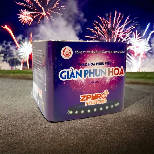 Giàn Phun Hoa (Mới nhất) 2024