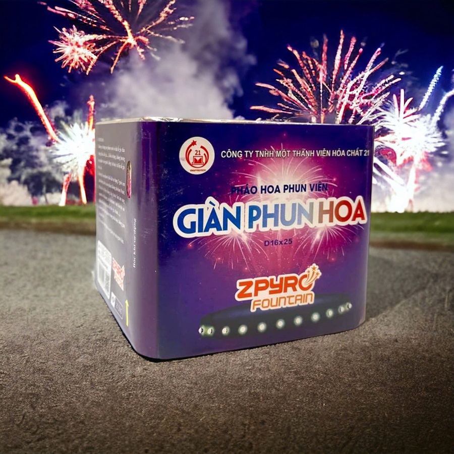 Giàn Phun Hoa 25 ống (Năm 2025)