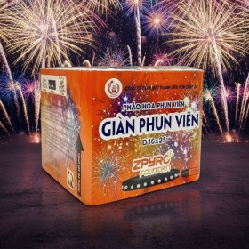 Giàn Phun Viên 2025 (25 ống) – Mẫu mới đón Tết 2026