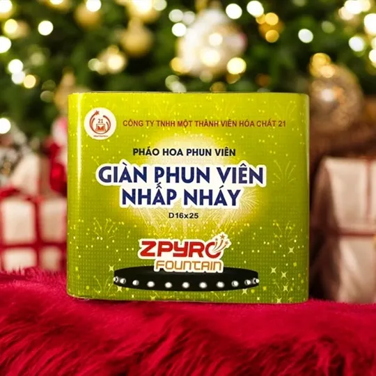 Giàn Nhấp Nháy 25 Ống 2025 – Mẫu mới 2026