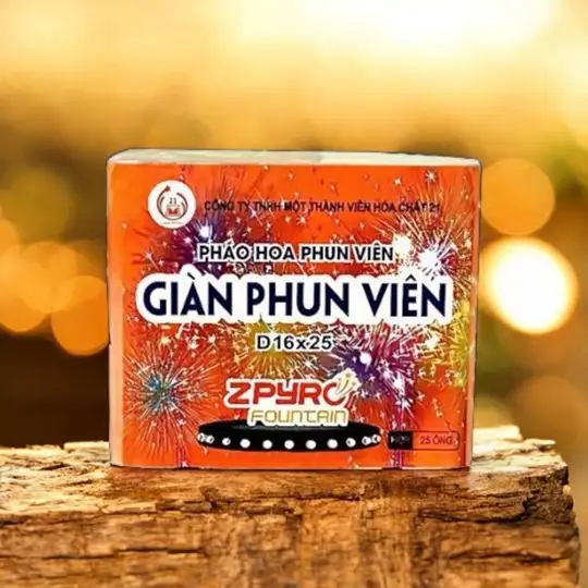 Giàn Phun Viên 25 ống SX 2025 – Mẫu mới 2026