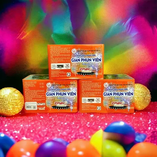 Combo 3 Giàn Phun Viên 36 Ống (2026)