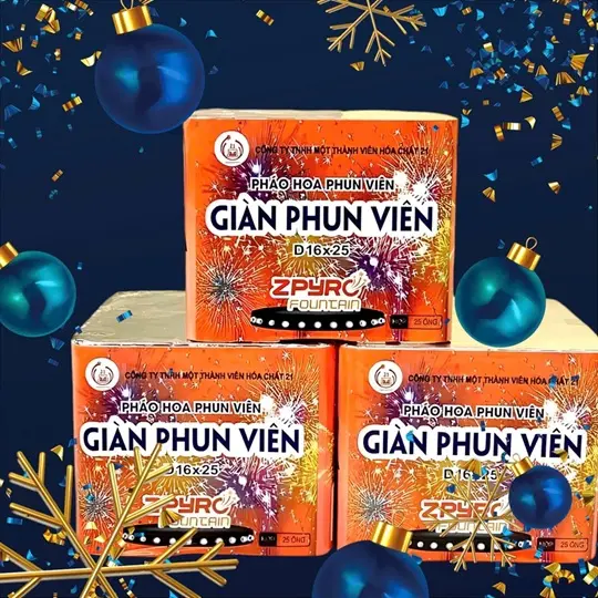 Combo 03 Giàn Phun Viên 2025 (Mới Nhất)