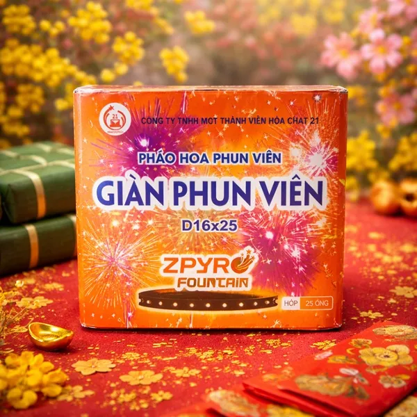 Giàn Phun Viên 25 ống (D16x25) Mới nhất 2026