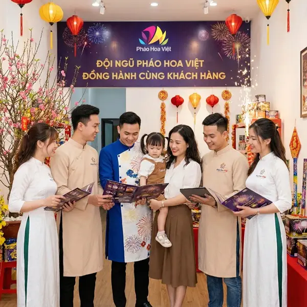 Đội ngũ tư vấn Pháo Hoa Việt