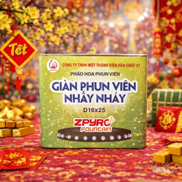 Ảnh 2 Giàn Nhấp Nháy 25 Ống (D16x25) – 25 ống fi16mm mẫu mới 2026