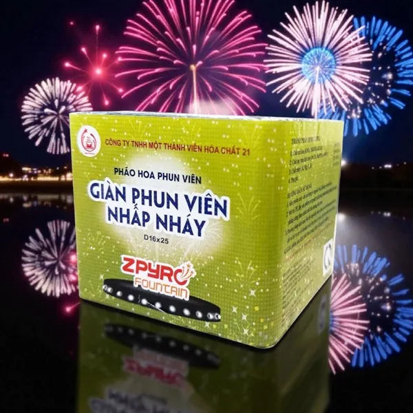 Giàn Nhấp Nháy 25 ống 2025 hiệu ứng đỉnh cao