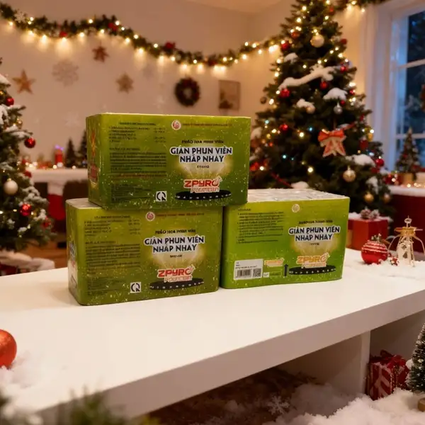 Giàn Nhấp Nháy 36 Ống 2025 Z121 chính hãng – Pháo hoa Bộ Quốc Phòng