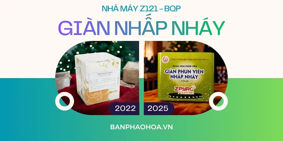 Một số mẫu Giàn Nhấp Nháy qua các mùa sản xuất