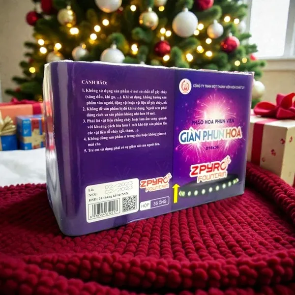 Giàn Phun Hoa D16×36 – phiên bản mới 2025/2026