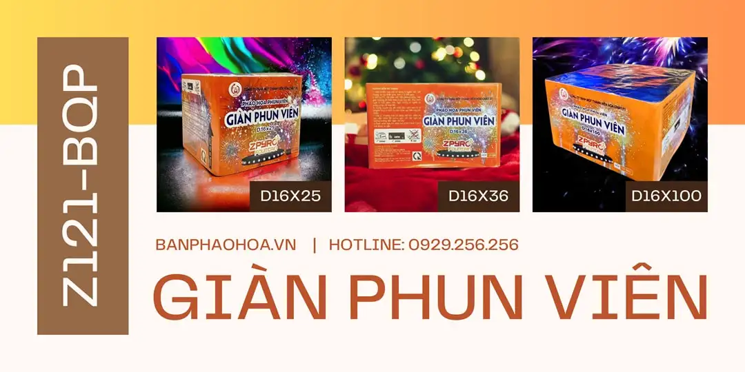 Các mẫu sản phẩm Giàn Phun Viên HOT nhất hiện nay
