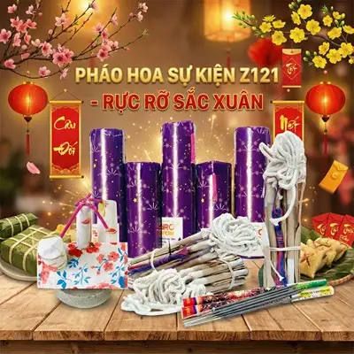 Các loại pháo hoa sự kiện Z121 tầm thấp