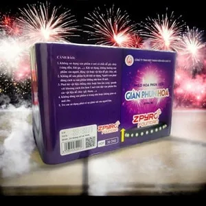 Giàn Phun Hoa 36 ống 2025 Z121