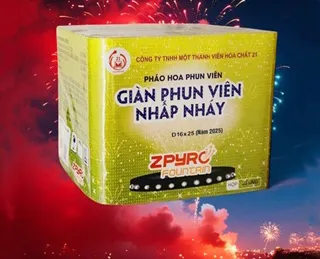 Giàn Nhấp Nháy 25 ống sản xuất năm 2025