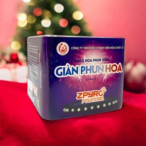 Giàn Phun Hoa 25 ống sản xuất 2024