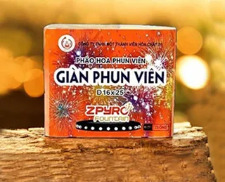 Giàn Phun Viên 25 ống sản xuất năm 2025