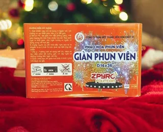 Giàn Phun Viên 36 ống sản xuất năm 2025