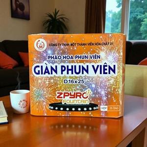 Giàn Phun Viên 25 ống – Năm 2024