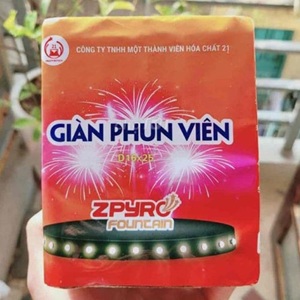 Giàn Phun Viên 25 ống sản xuất năm 2022 