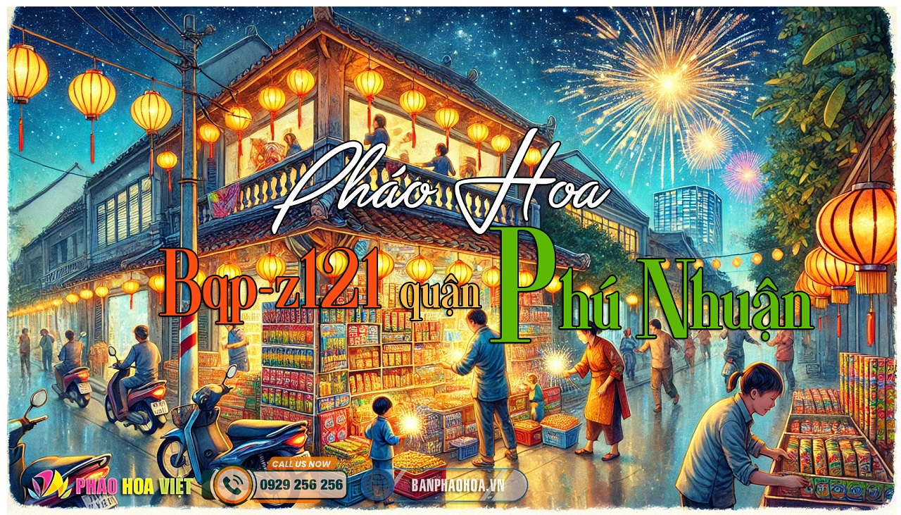 Bán pháo hoa Bộ Quốc phòng quận Phú Nhuận