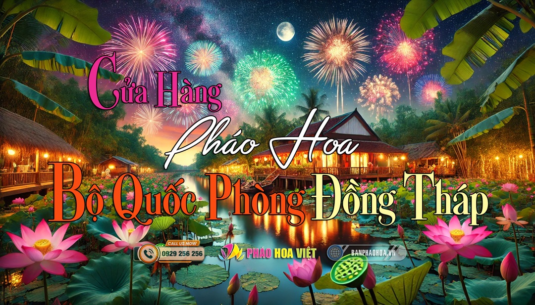 Cửa hàng pháo hoa tại Đồng Tháp