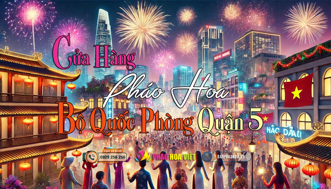 Cửa hàng pháo hoa bộ quốc phòng quận 5