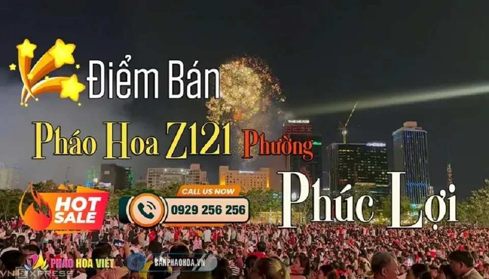 Pháo hoa phục vụ nhu cầu lễ Tết và sự kiện gia đình tại phường Phúc Lợi, Hà Nội