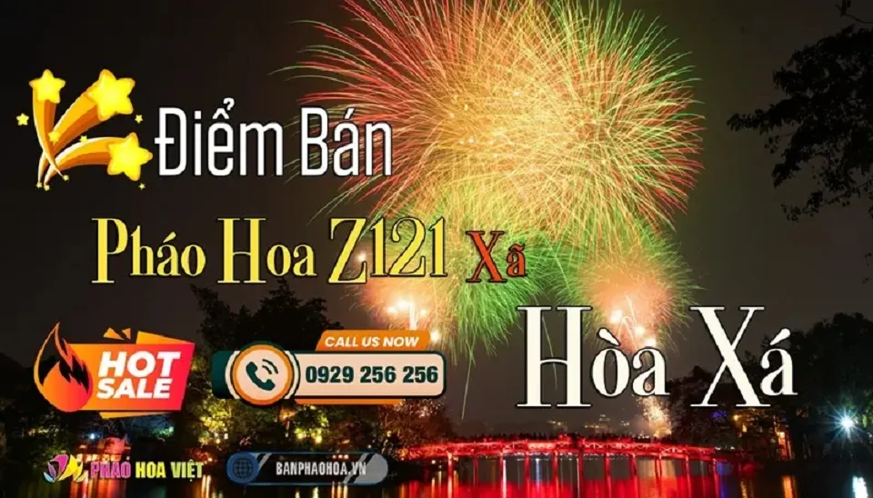 Điểm bán pháo hoa Z121 tại xã Hòa Xá, Hà Nội
