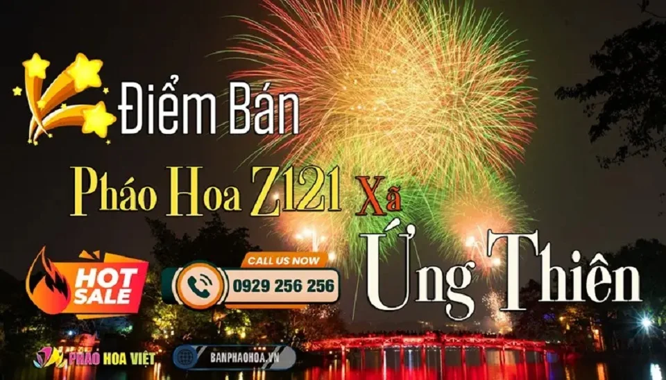 Thông tin đăng ký pháo hoa hợp pháp tại xã Ứng Thiên, Hà Nội
