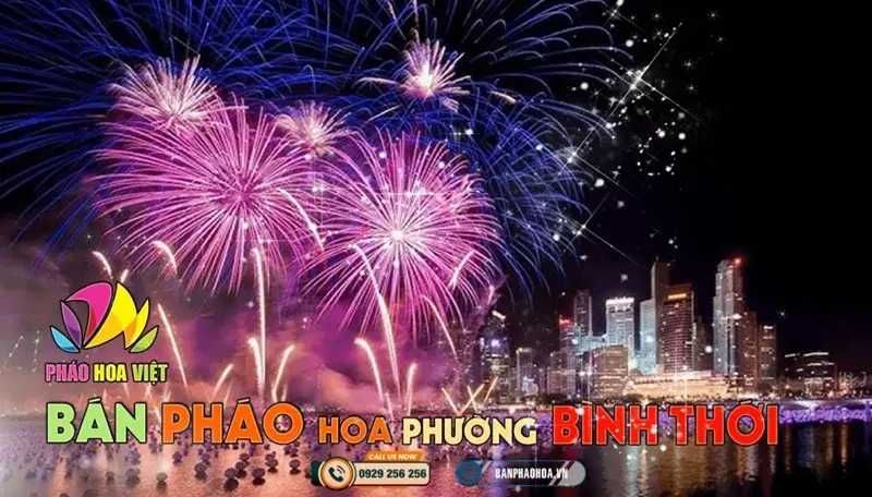 Đại lý pháo hoa Bộ Quốc Phòng chính hãng tại Phường Bình Thới, TP.HCM