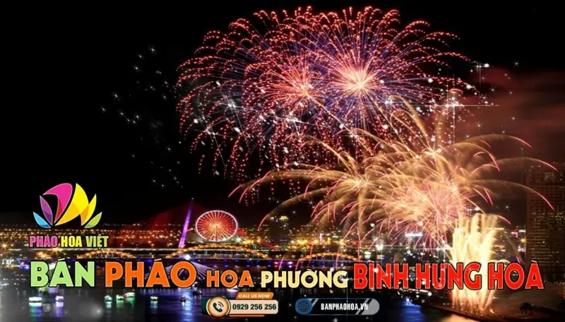 Đại lý pháo hoa Bộ Quốc Phòng chính hãng tại Phường Bình Hưng Hòa, TP.HCM