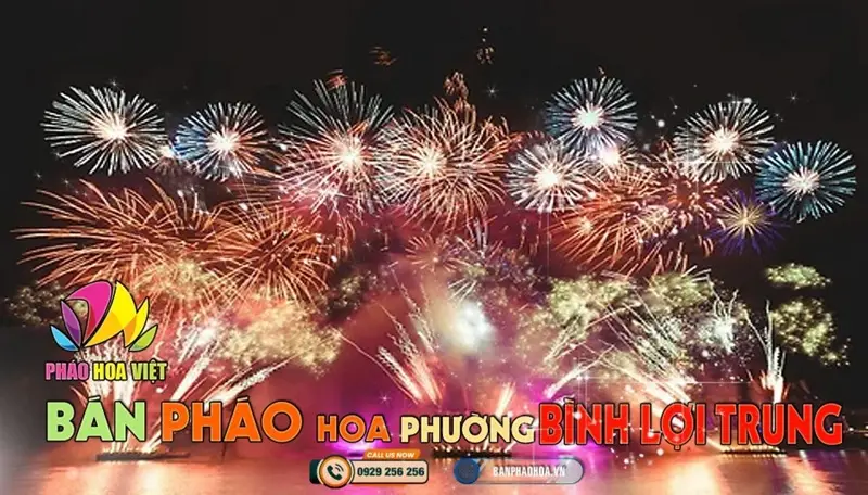 Đại lý pháo hoa Bộ Quốc Phòng chính hãng tại Phường Bình Lợi Trung, TP.HCM