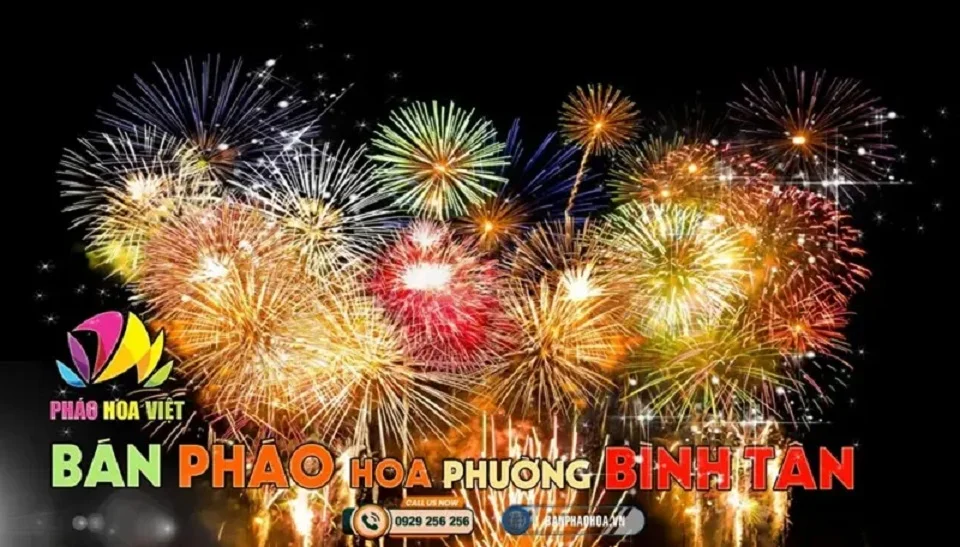 Điểm hỗ trợ đặt mua pháo hoa Z121 tại phường Bình Tân, TP.HCM