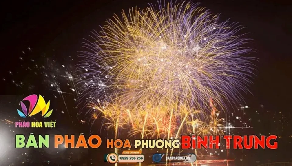 Điểm hỗ trợ đặt mua pháo hoa Z121 tại phường Bình Trưng, TP.HCM