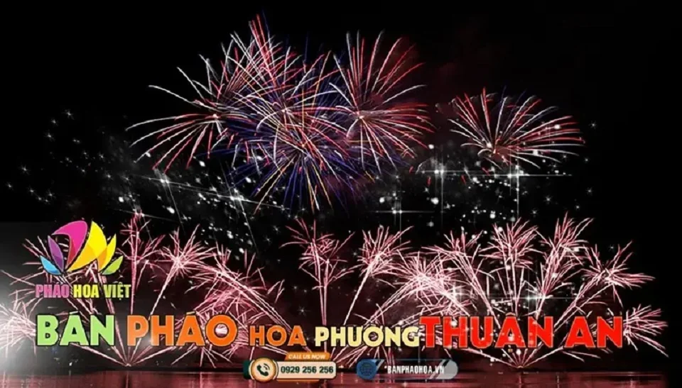 Điểm hỗ trợ đặt mua pháo hoa Z121 tại phường Thuận An, TP.HCM